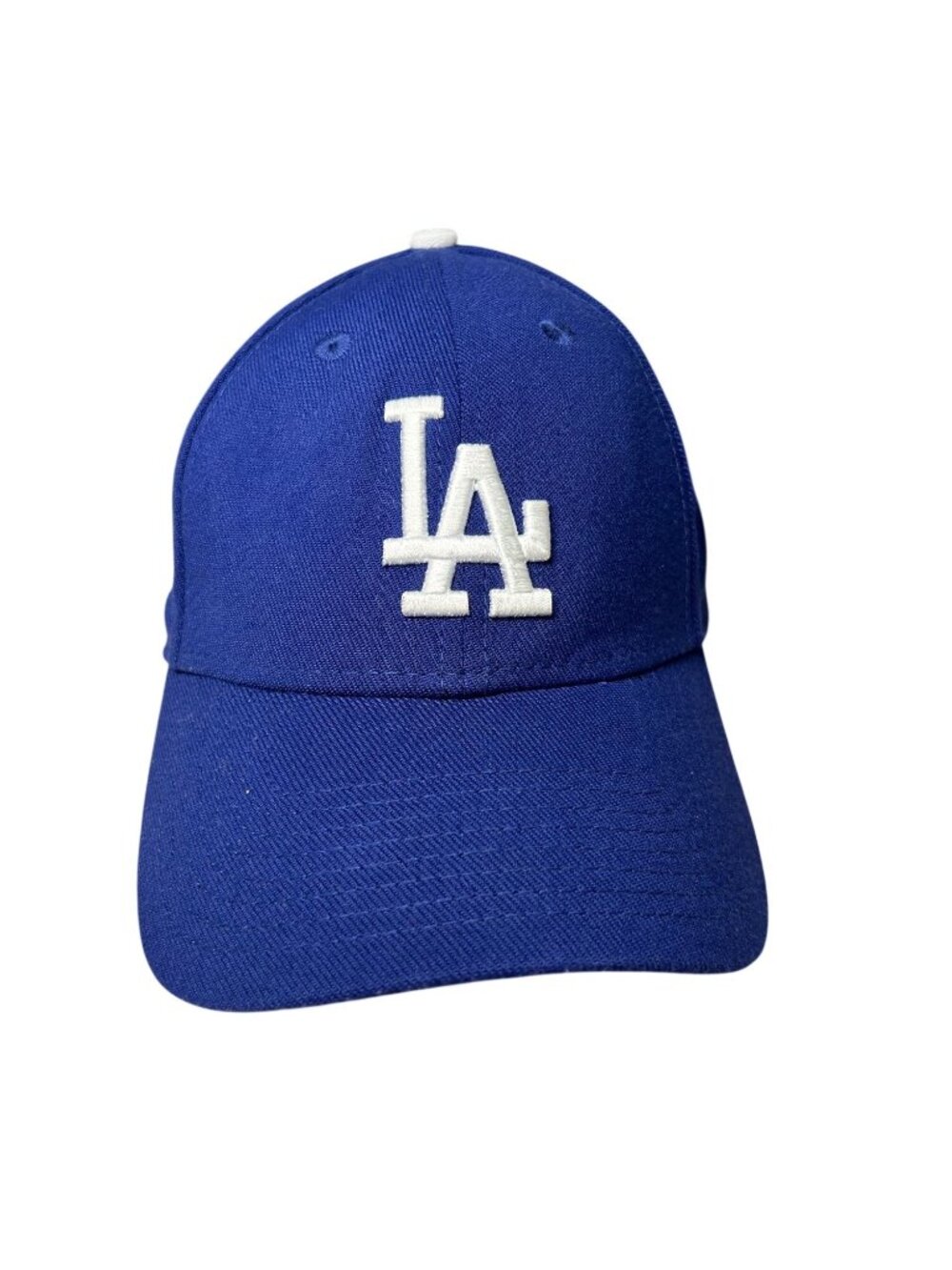LA Dodgers Blue Baseball Cap Sz Med-Large Embroidered Logo New Era 39Thirty